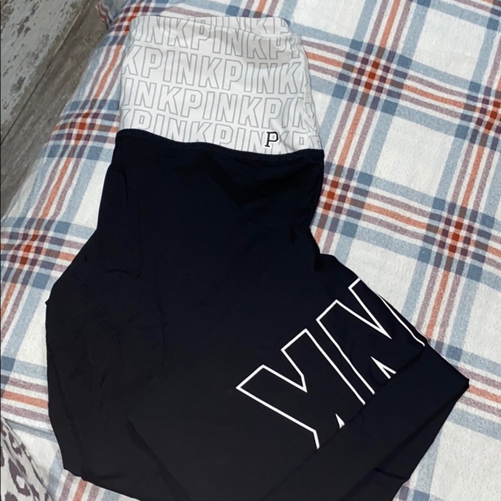 High waisted VS Pink leggings
